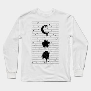 Melting Space (Black Version) Long Sleeve T-Shirt